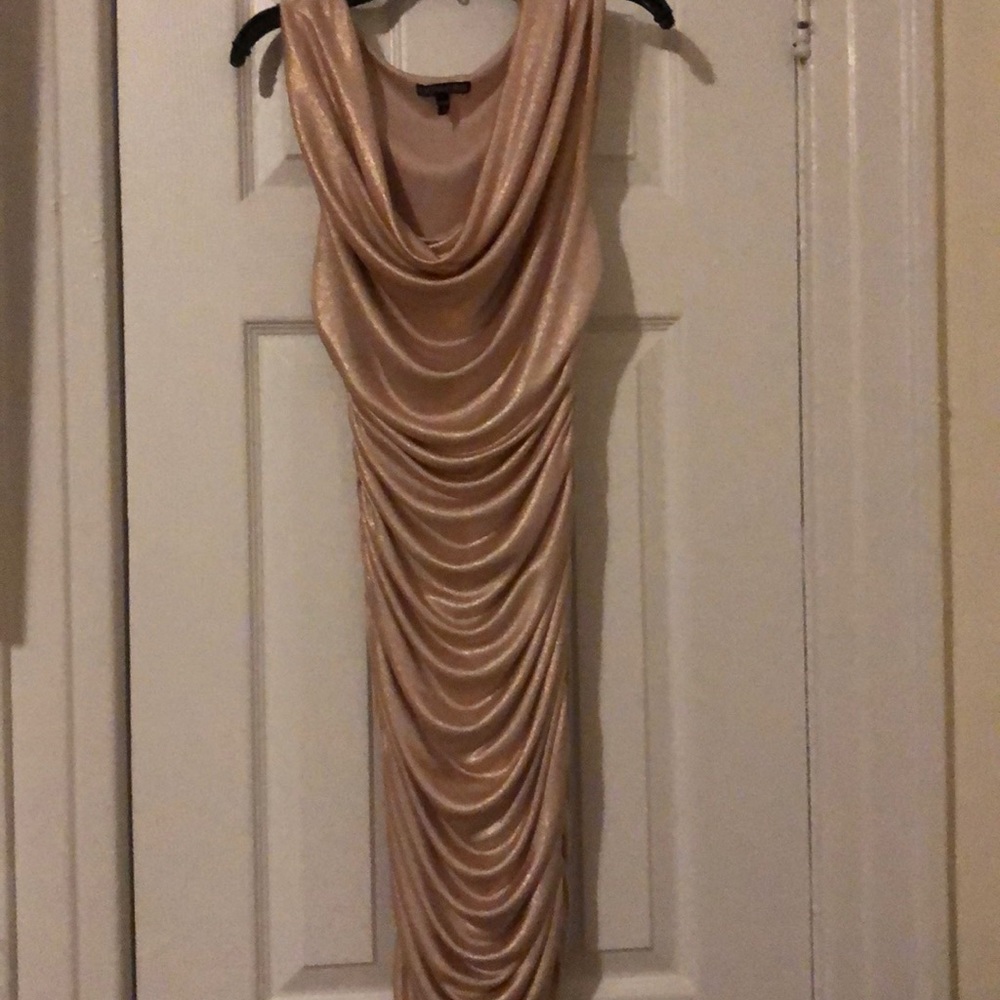 Shimmer pink dress